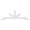 Ekena Millwork Vanguard Architectural Grade PVC Gable Bracket, 108"W x 36"H x 4"D x 6"F, 8/12 Pitch GBP108X36X0406VAN00 - alternate 4
